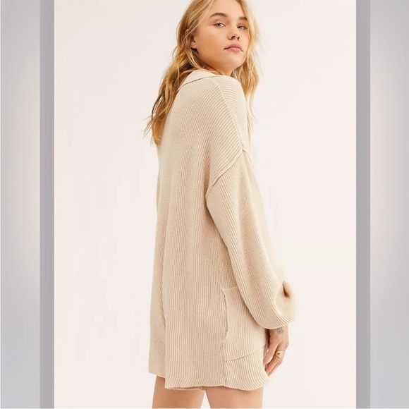 Women’s New Free People FP Beach Picnic Sweater Romper - Picture 3 of 10